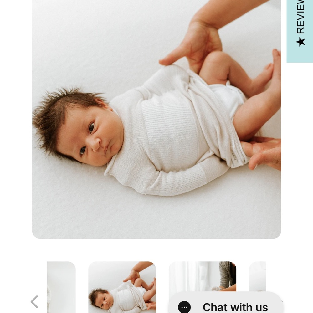 Swaddelini Cozy Cream Swaddle